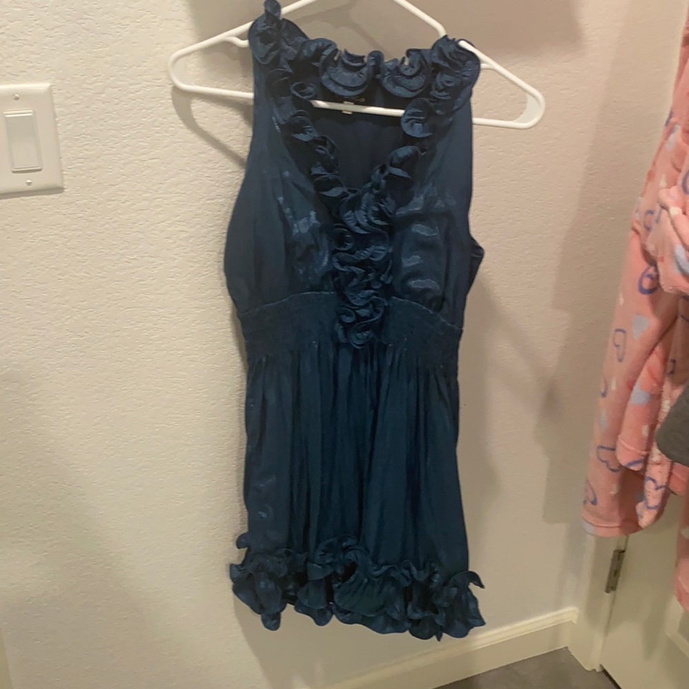 Blue sparkle dress